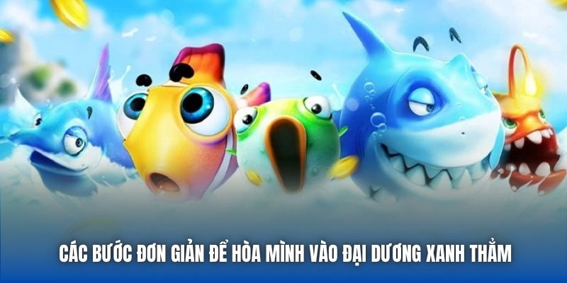 Các bước đơn giản để hòa mình vào đại dương xanh thẳm